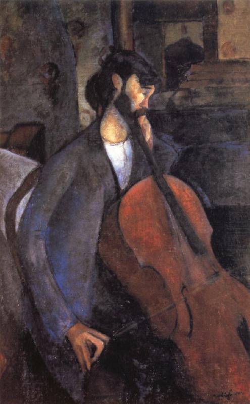 The Cellist, Amedeo Modigliani